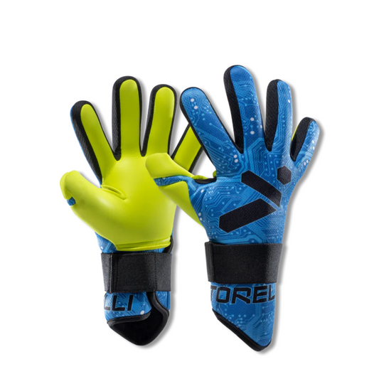 Challenger Youth GK Gloves Blue Circuit - ITASPORT TEAMWEAR