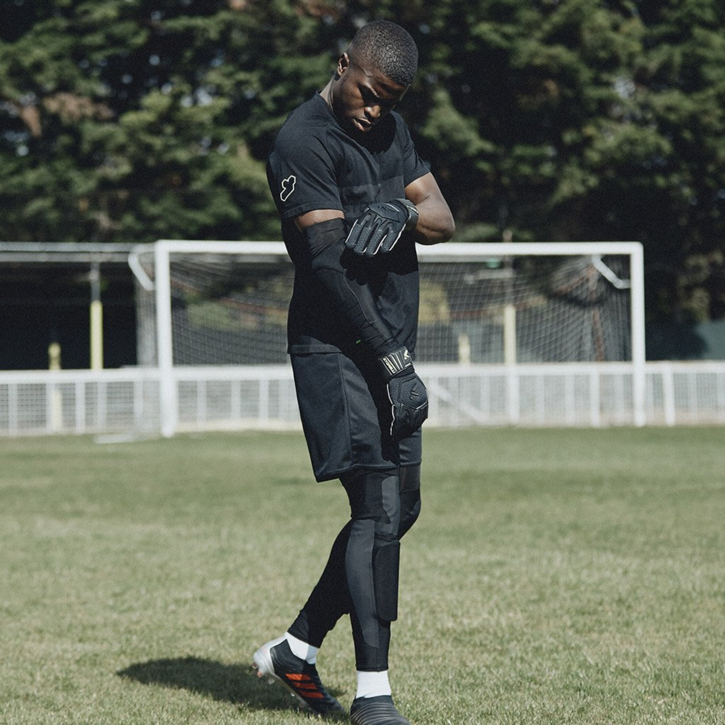 Men's GoalKeeper Leggings by Storelli - Black men leggings ITASPORT TEAMWEAR