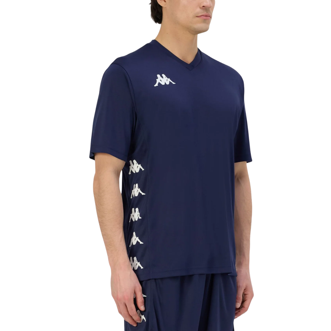 Kappa Dastolo Tee Navy side view - Kappa
