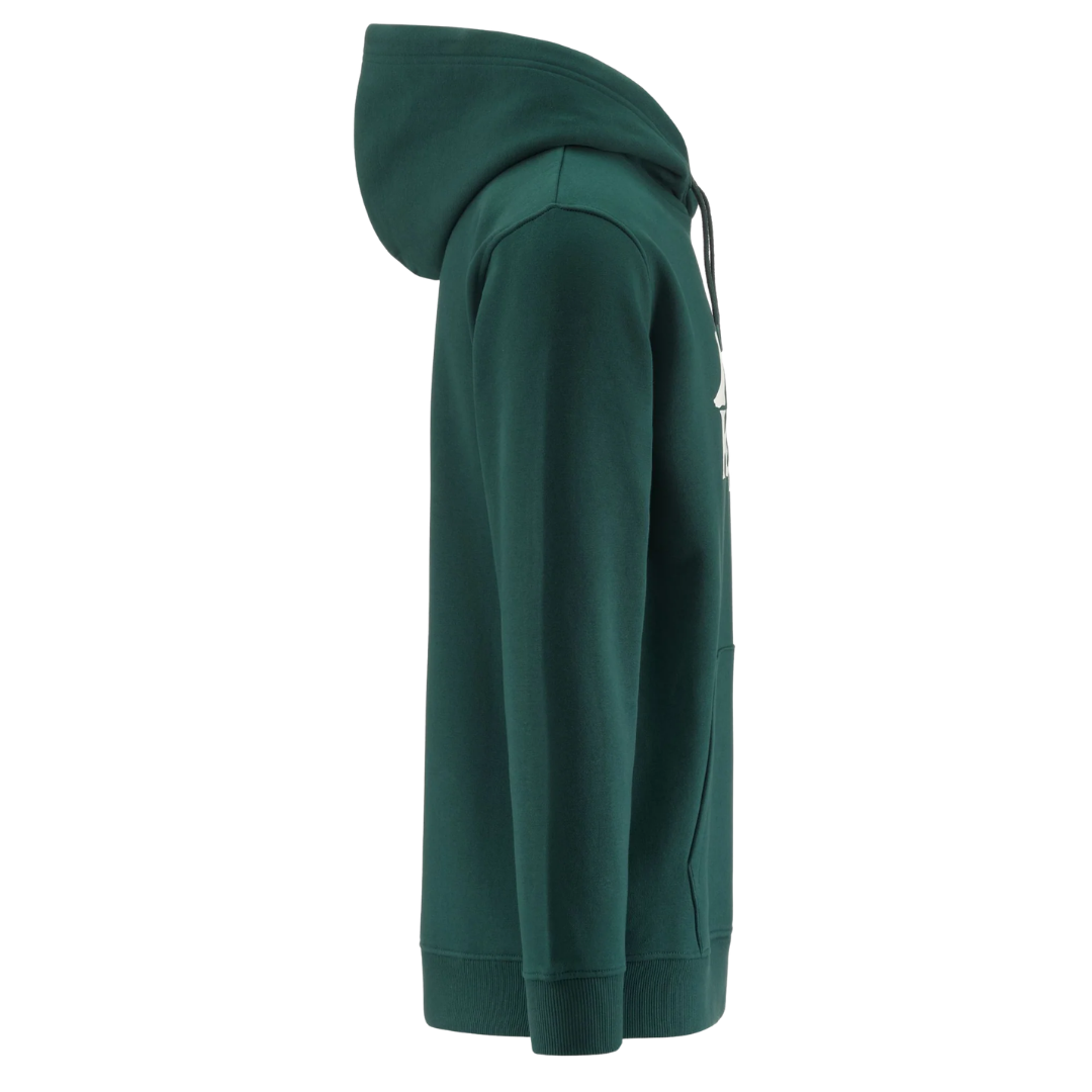 Kappa Malmo 3 Hoodie Forest side view - Kappa