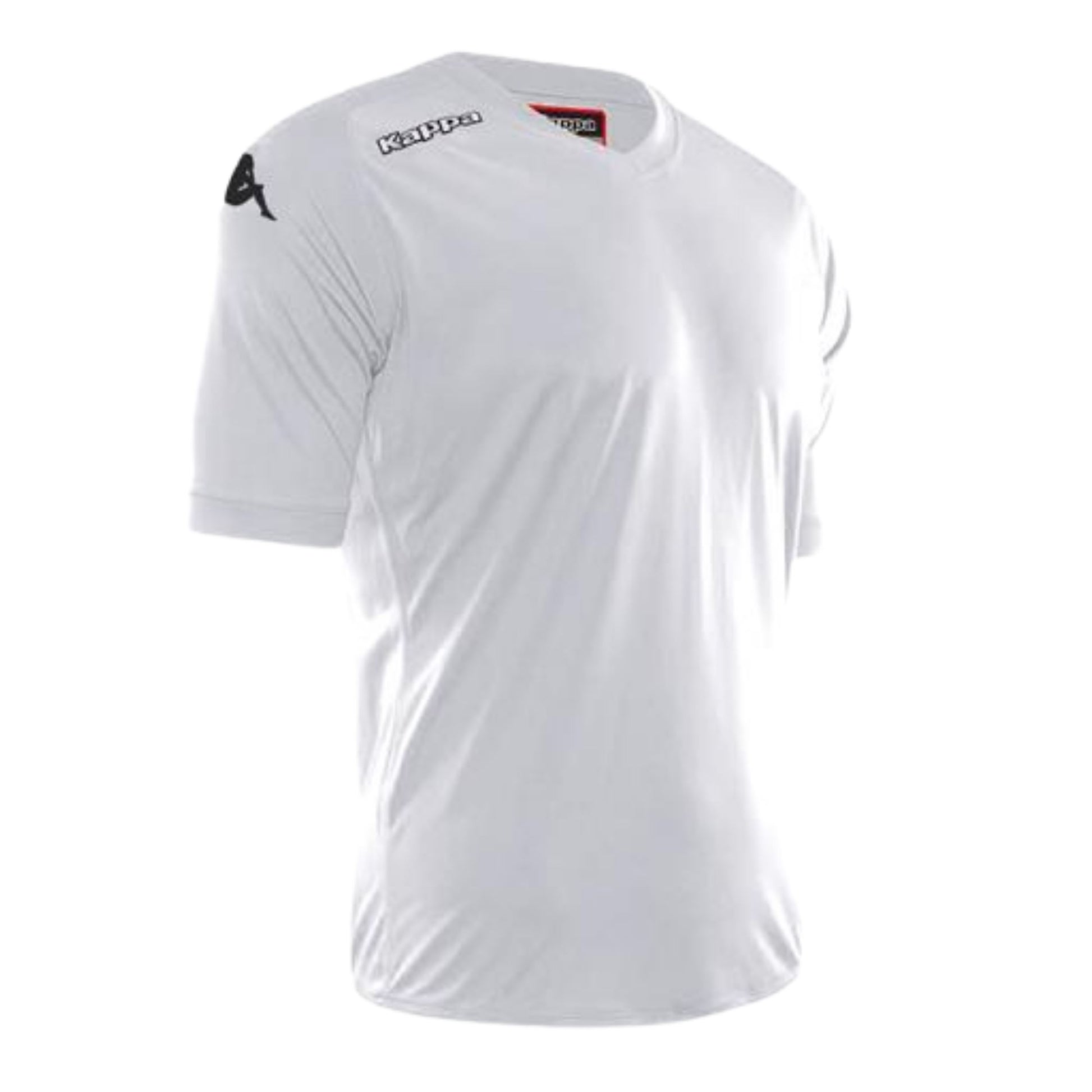 Kappa Short Sleeve Jersey Youth White Shirts & Tops KAPPA