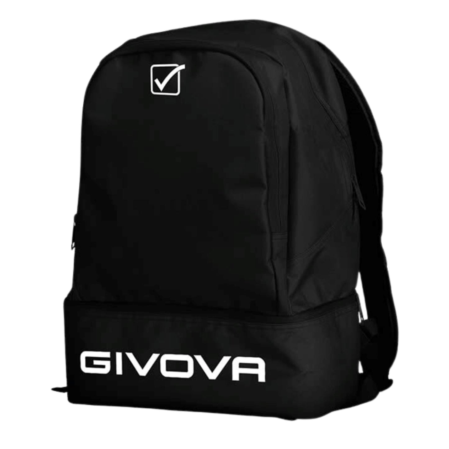 Givova Europa Backpack Black - ITASPORT TEAMWEAR