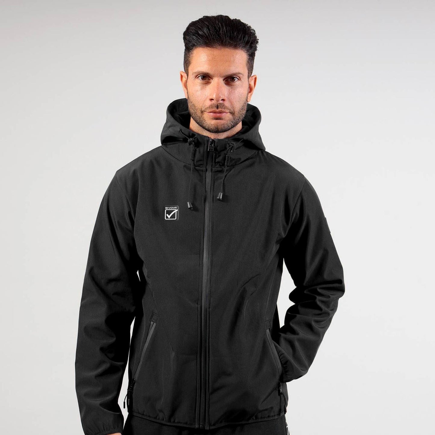 Givova Soft Shell Hooded Jacket - ITASPORT TEAMWEAR