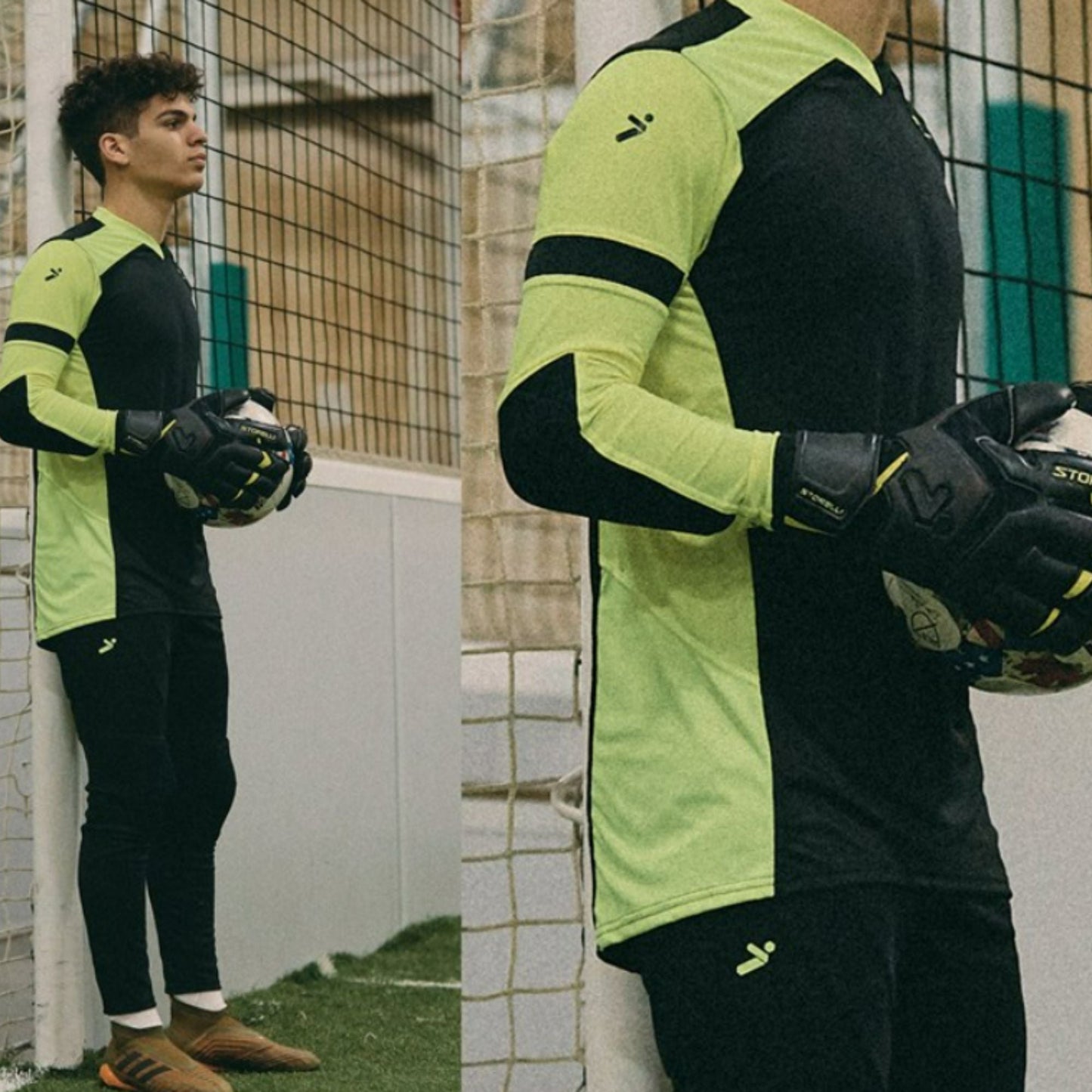 Goalkeeper Jersey by Storelli - Black/Strike Goalkeeper Jersey ITASPORT