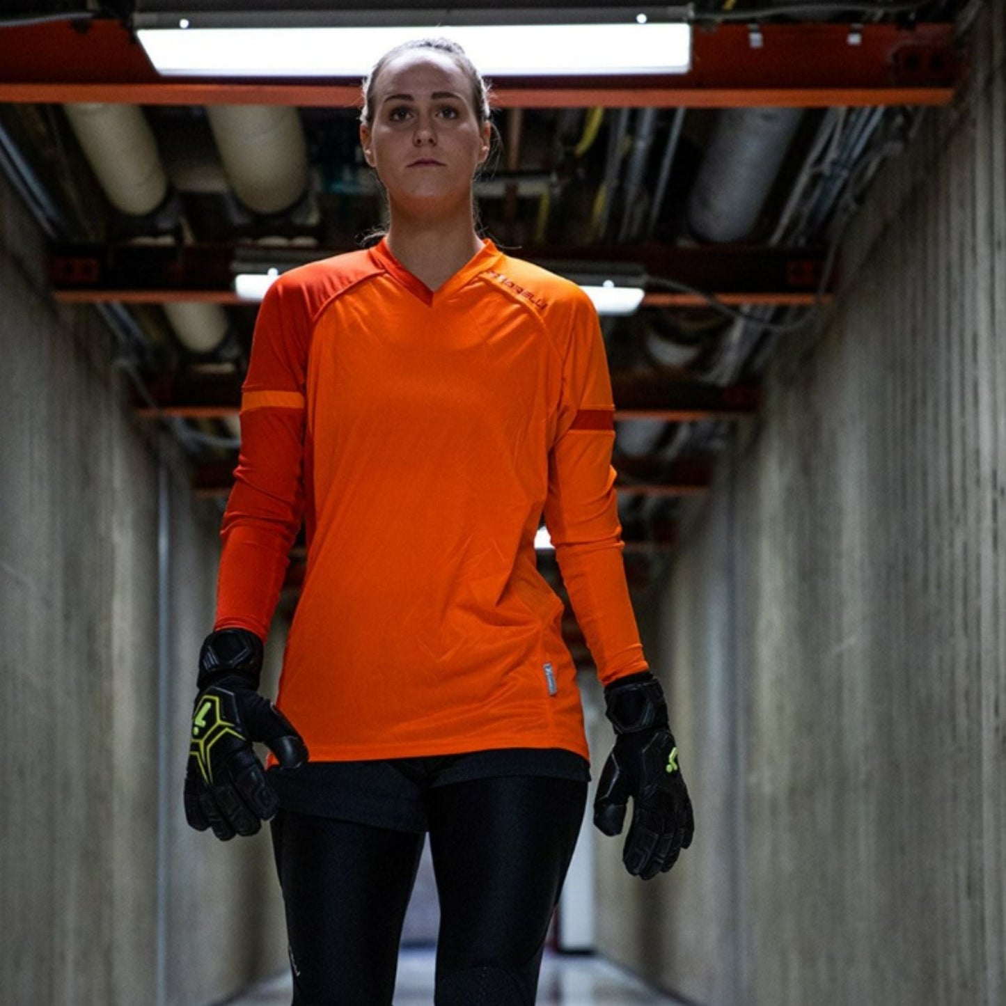 Goalkeeper Jersey by Storelli - Orange Goalkeeper Jersey ITASPORT