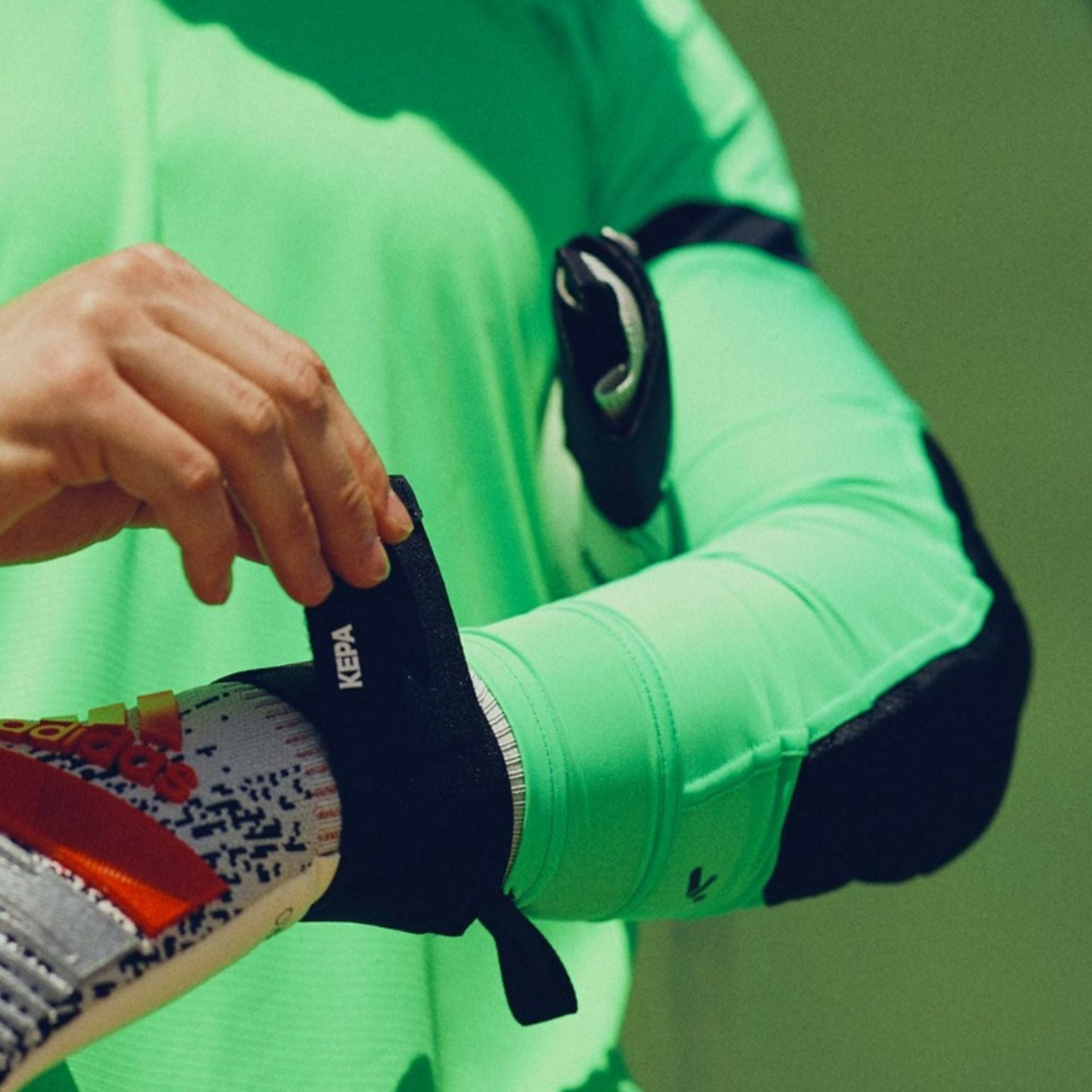 Goalkeeper Jersey by Storelli - "Kepa" Green Goalkeeper Jersey ITASPORT