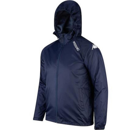 Kappa Team Spray Jacket Navy Coats & Jackets KAPPA 