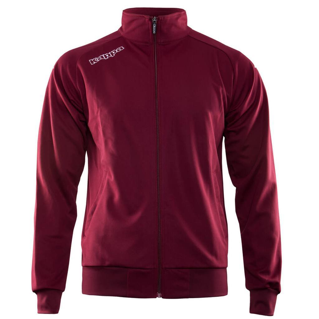 KAPPA TRACK JACKET FULL ZIP - MAROON WITH RPSFC LOGO Tracksuit KAPPA