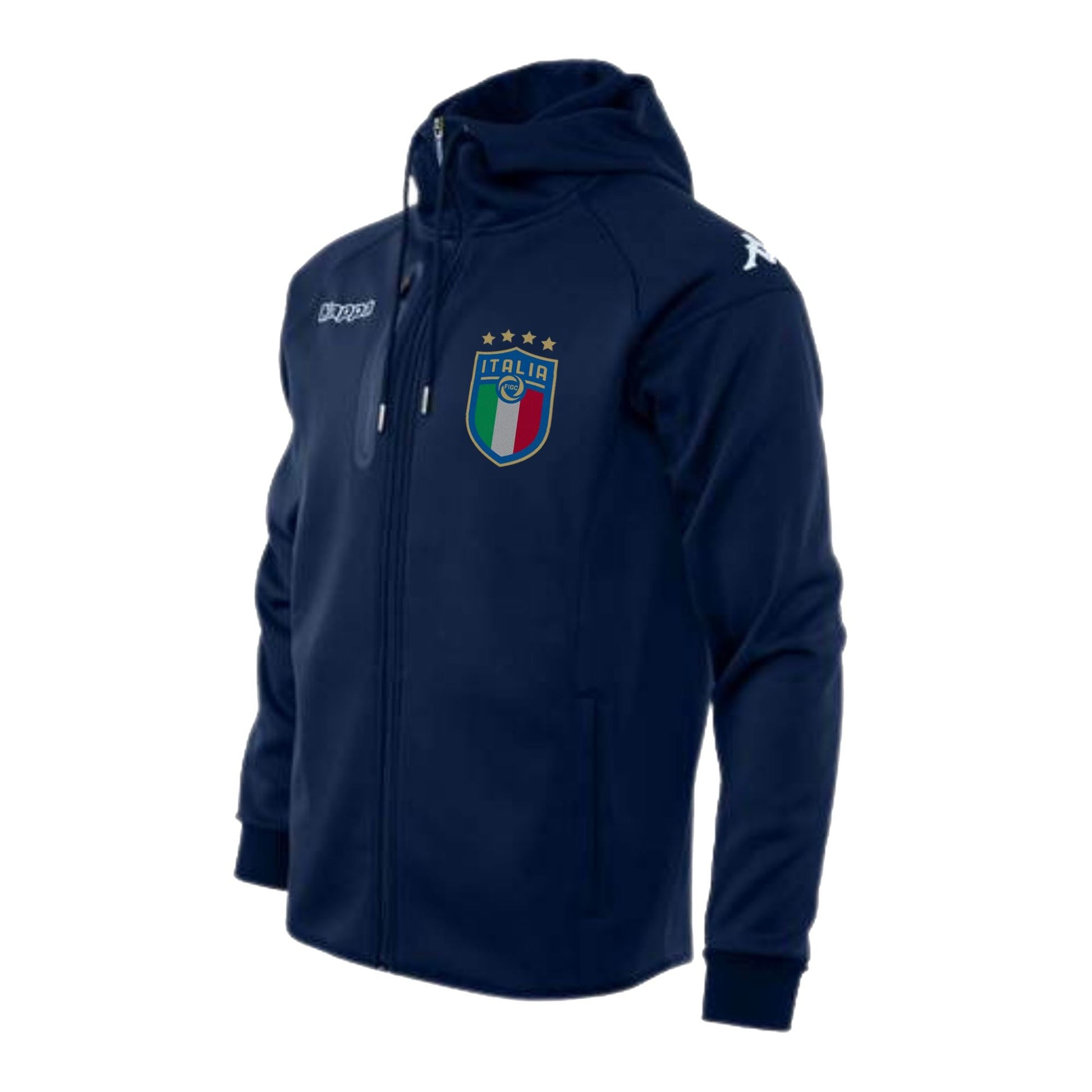 Kappa Italia Soft Shell Hooded Jacket Navy Jackets Kappa