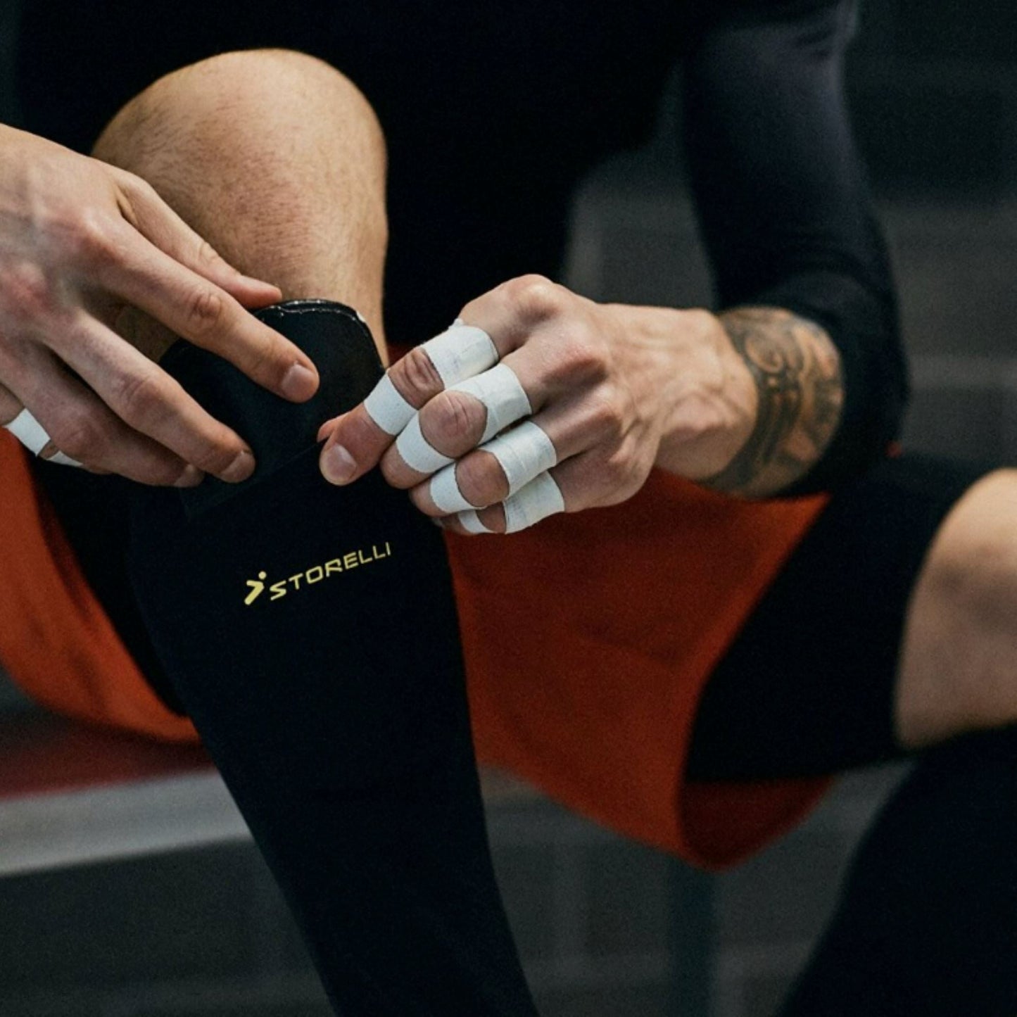 Leg Sleeves by Storelli - White leg sleeves ITASPORT