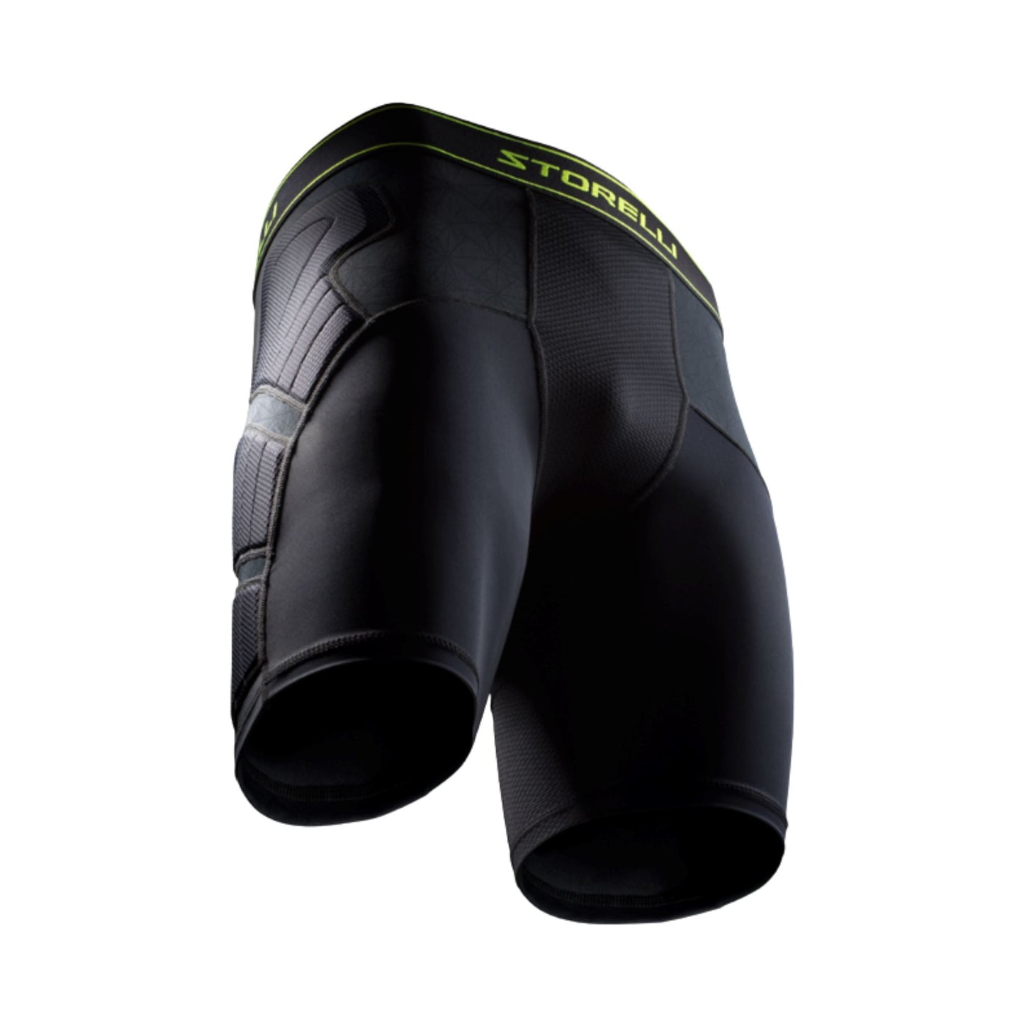 Men's Impact Sliding Shorts by Storelli - Black Shorts ITASPORT