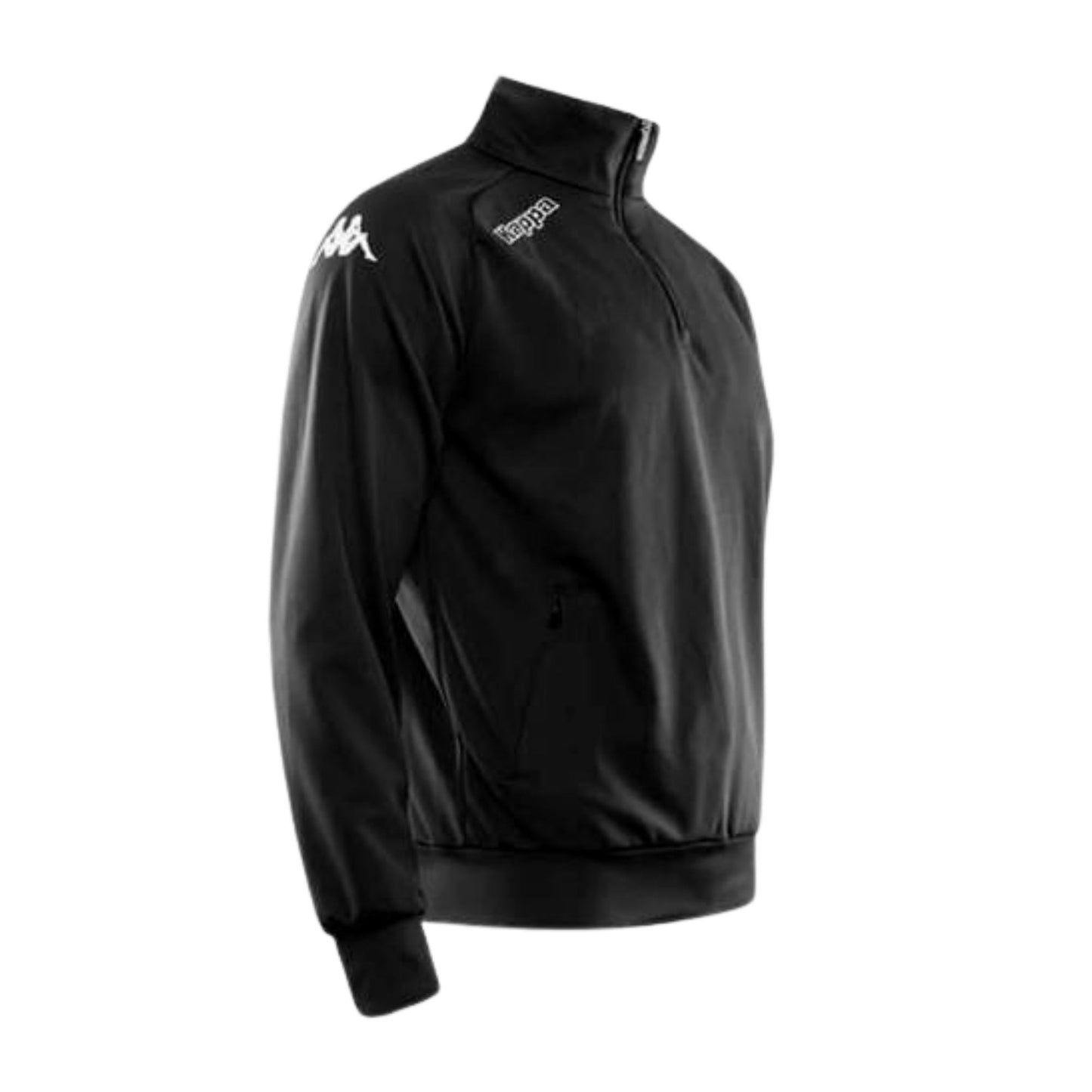 Kappa Track Jacket 1/4 Zip Black Coats & Jackets KAPPA