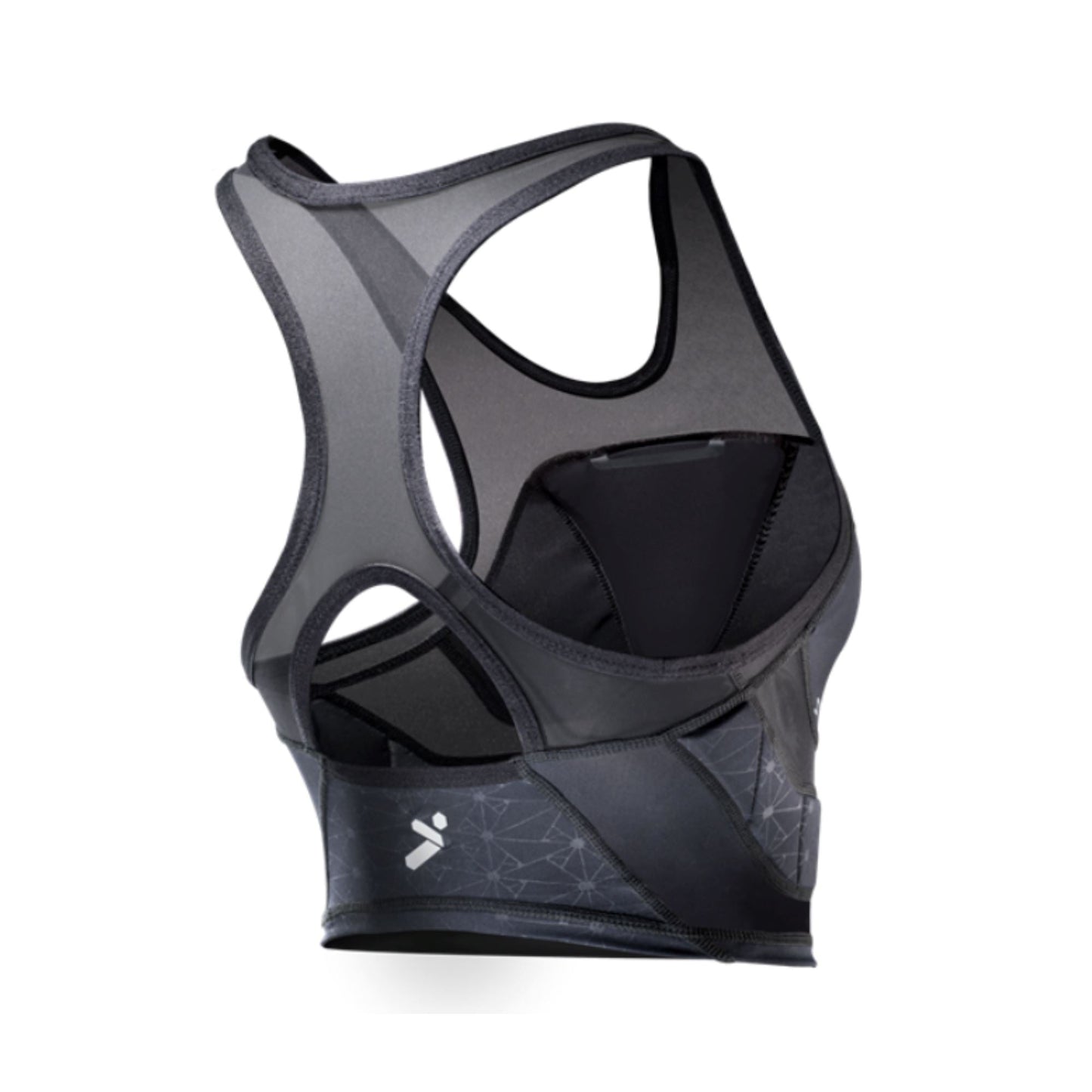Women's Crop Top by Storelli - Black crop top ITASPORT