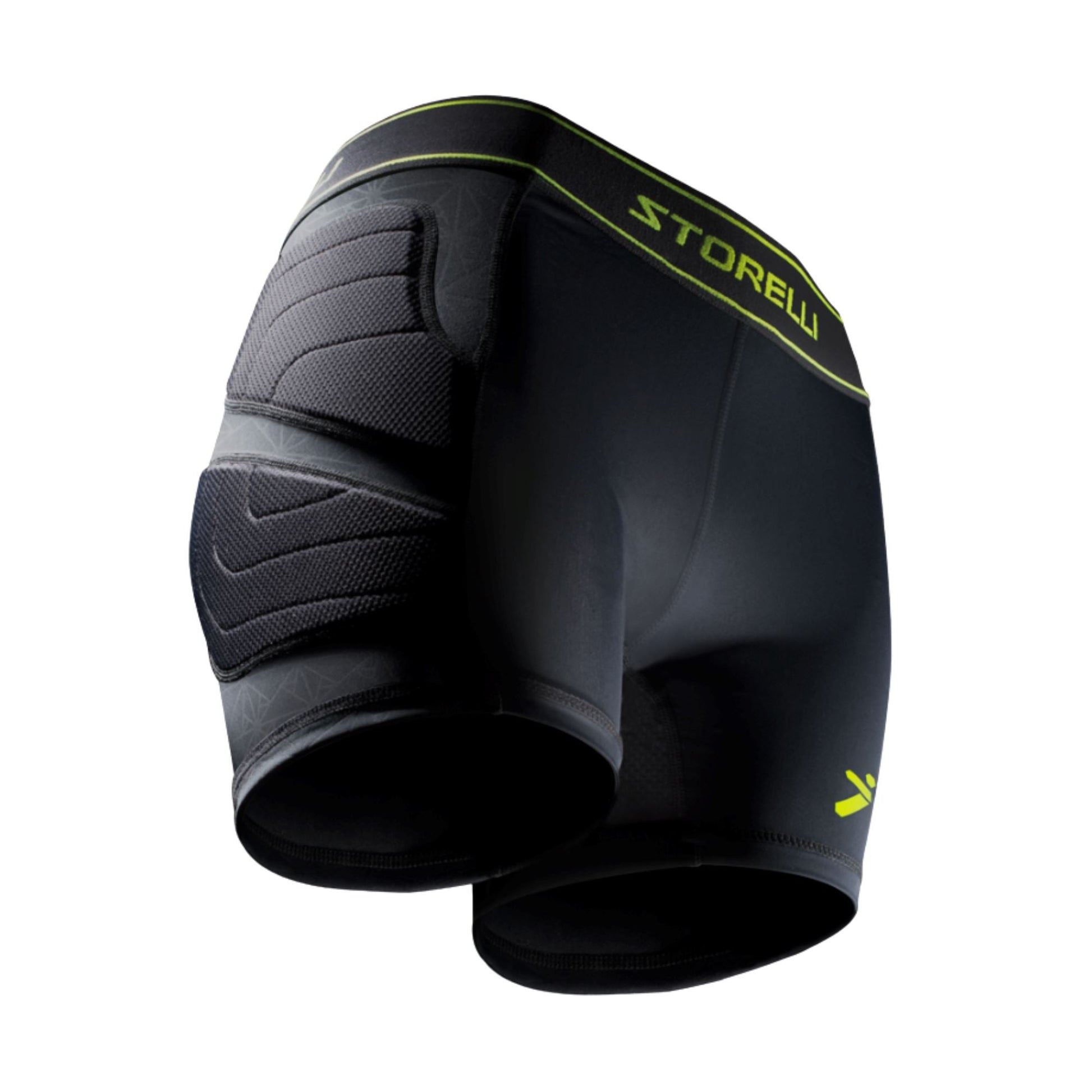 Women's Impact Sliding Shorts by Storelli - Black Shorts ITASPORT