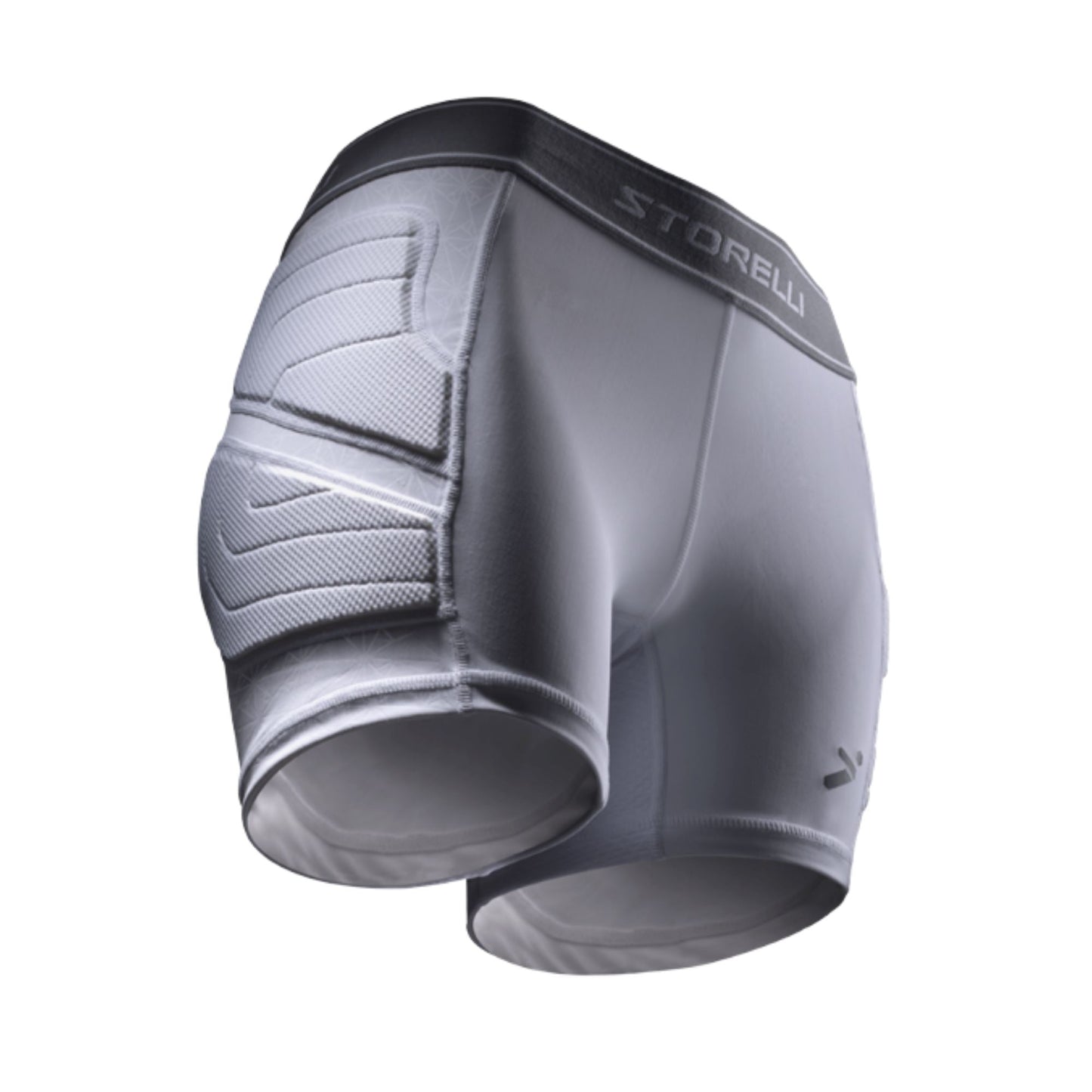 Women's Impact Sliding Shorts by Storelli - White Shorts ITASPORT