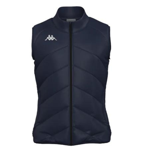 Kappa Puffer Vest Navy | Kappa Puffer Outerwear | Kappa Teamwear ...