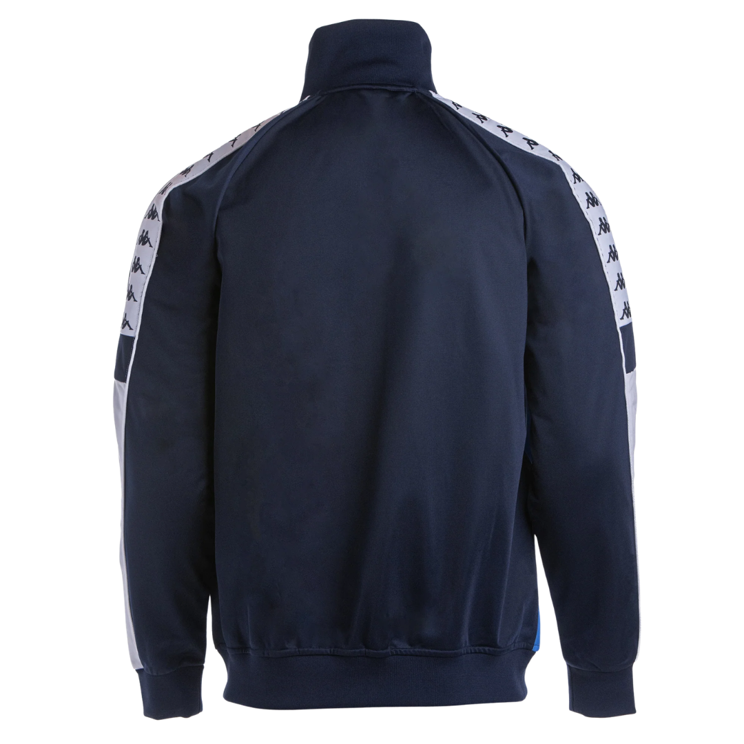 Merezo Jacket Blue Night / Wht / Blu Marina rear view - Kappa