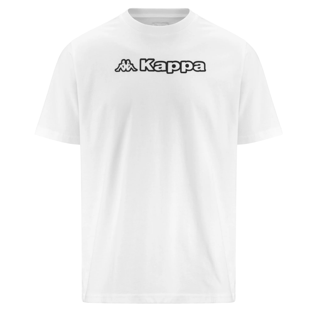 Kappa FEDUU LOGO WHITE TEE - Kappa