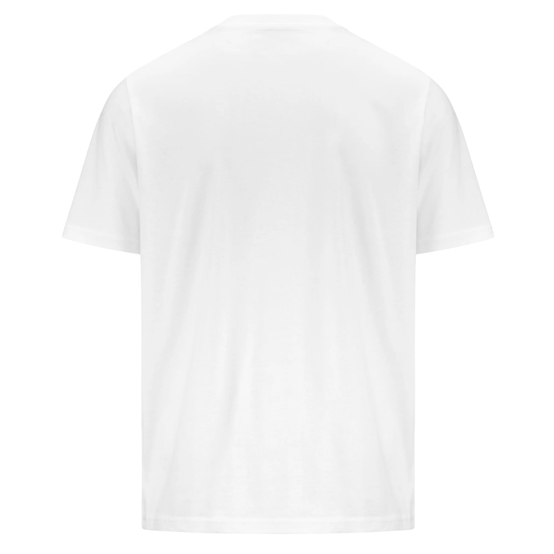Kappa FEDUU LOGO WHITE TEE rear view - Kappa