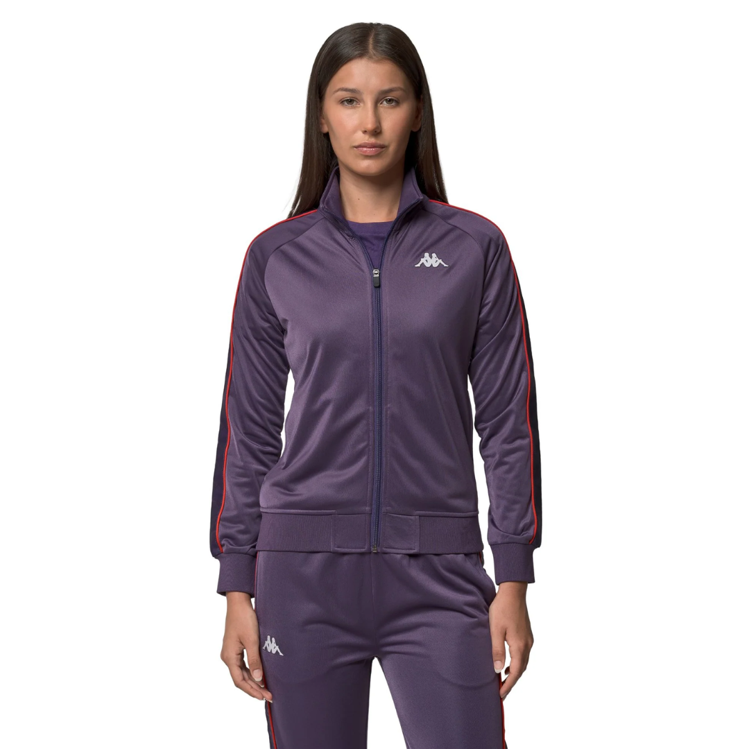 Kappa 222 Banda Wanniston Slim Women's Track Jacket – Violet