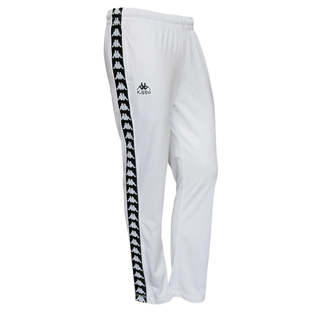 Kappa Lumini Track Pants Wht / Blk - Kappa