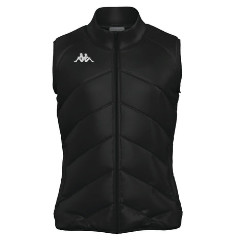 Kappa Puffer Vest Black | Kappa Puffer Outerwear | Kappa Teamwear ...