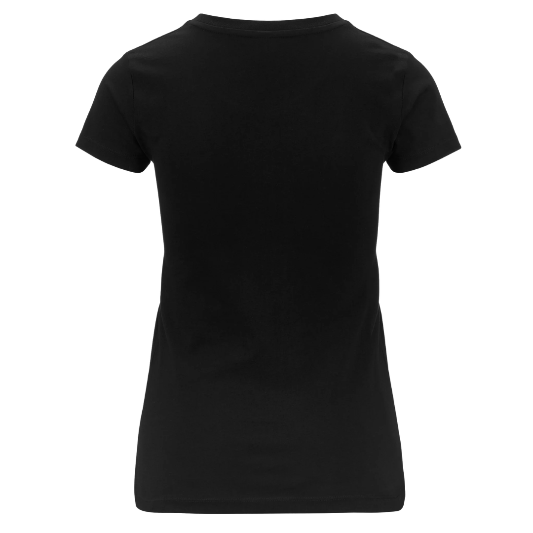 Kappa Westessi Women’s Tee Blk rear view - Kappa