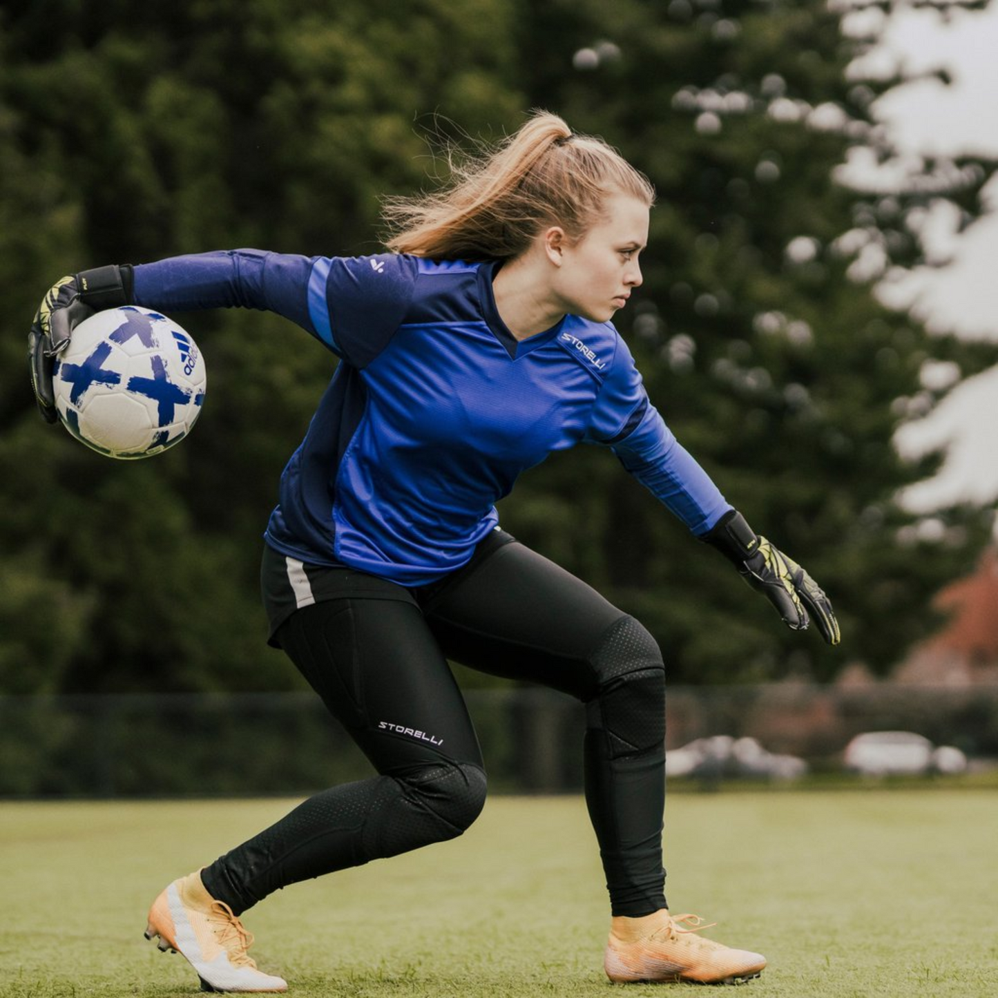 Women's Goalkeeper Leggings v3 by Storelli leggings ITASPORT TEAMWEAR