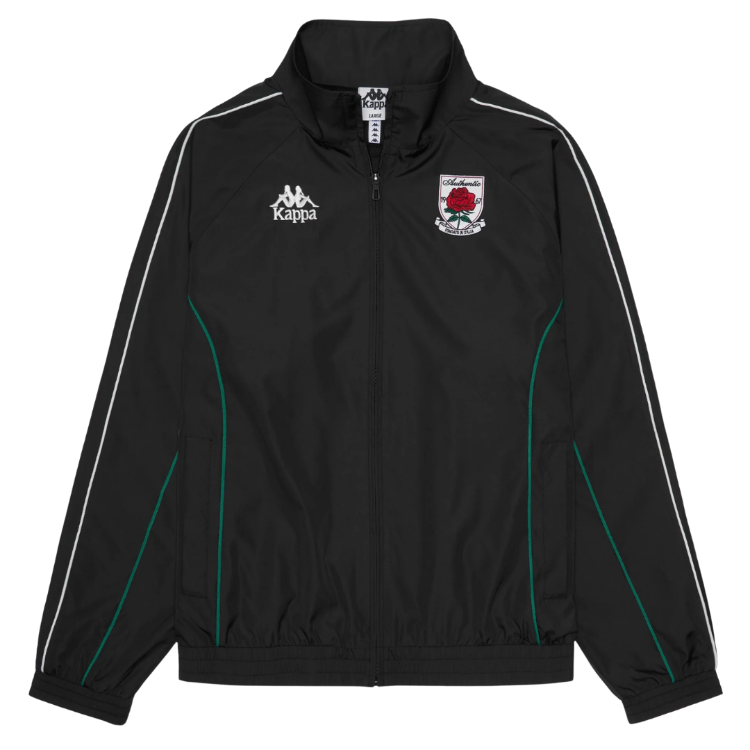 Kappa Authentic Omniak Track Jacket Black / Green - Kappa