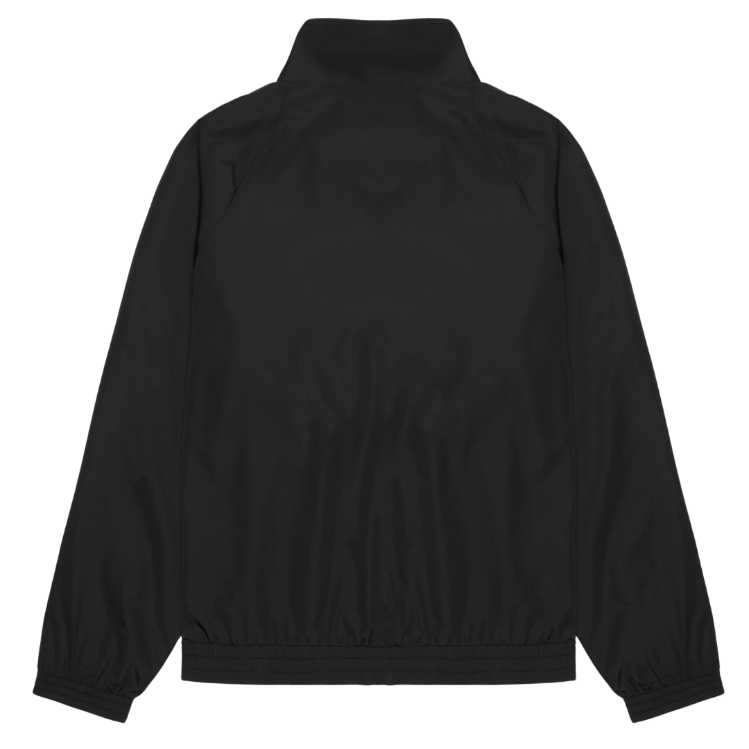 Kappa Authentic Omniak Track Jacket Black / Green rear view - Kappa