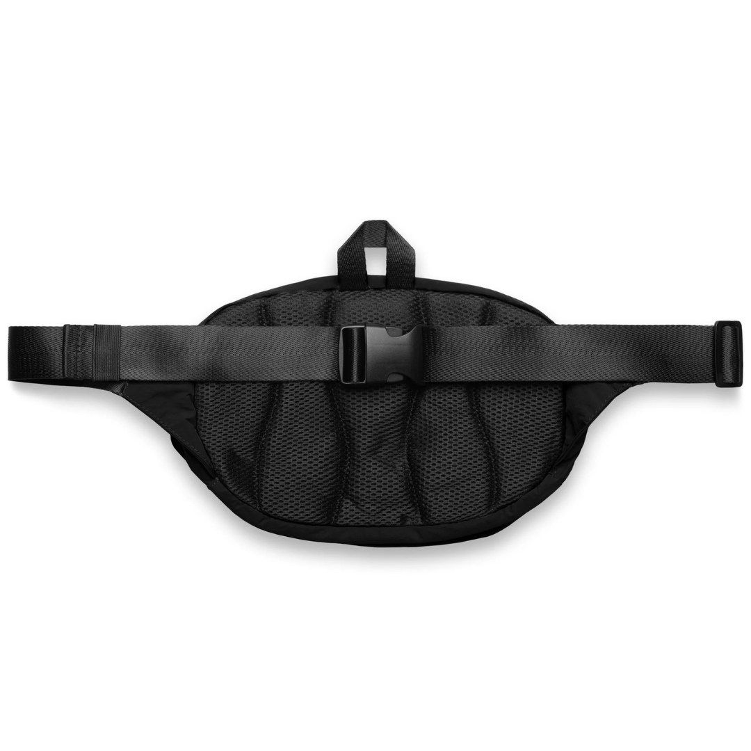 Kappa Bumbag Oswin Black rear view - Kappa