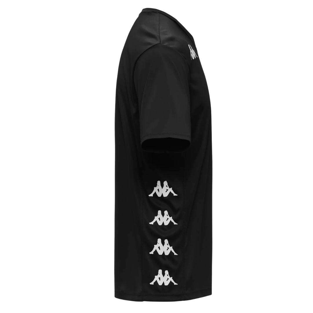 Kappa Dastolo Tee Black side view - Kappa