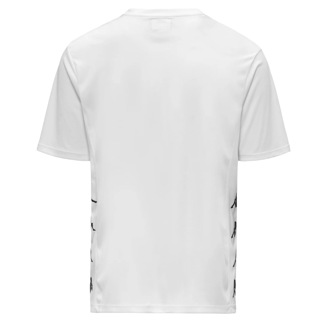 Kappa Dastolo Tee White rear view - Kappa