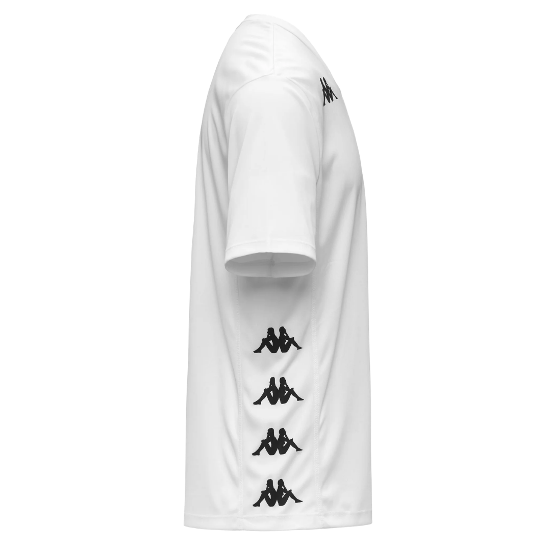 Kappa Dastolo Tee White side view - Kappa