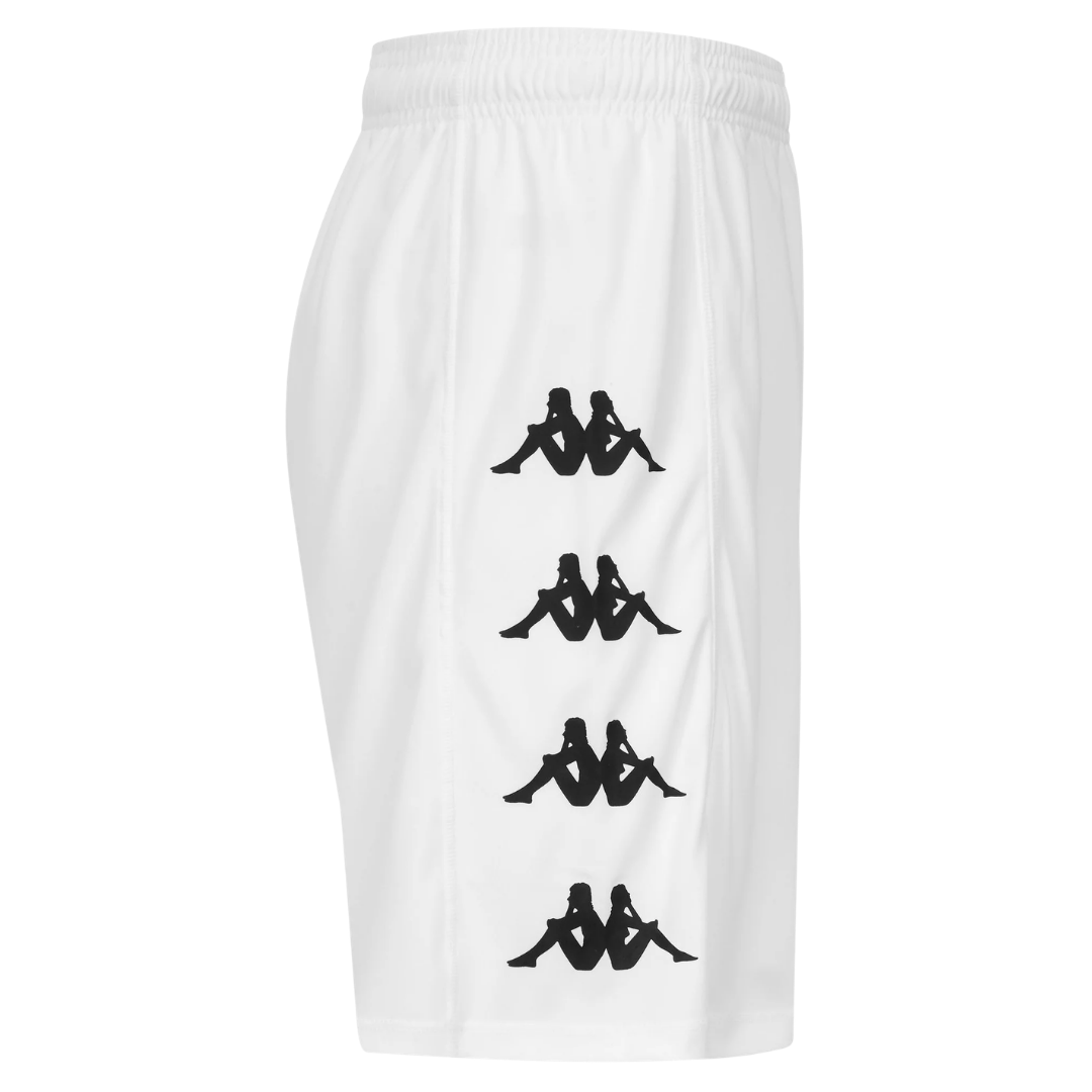 Kappa Logo Short Durchet White side view - Kappa