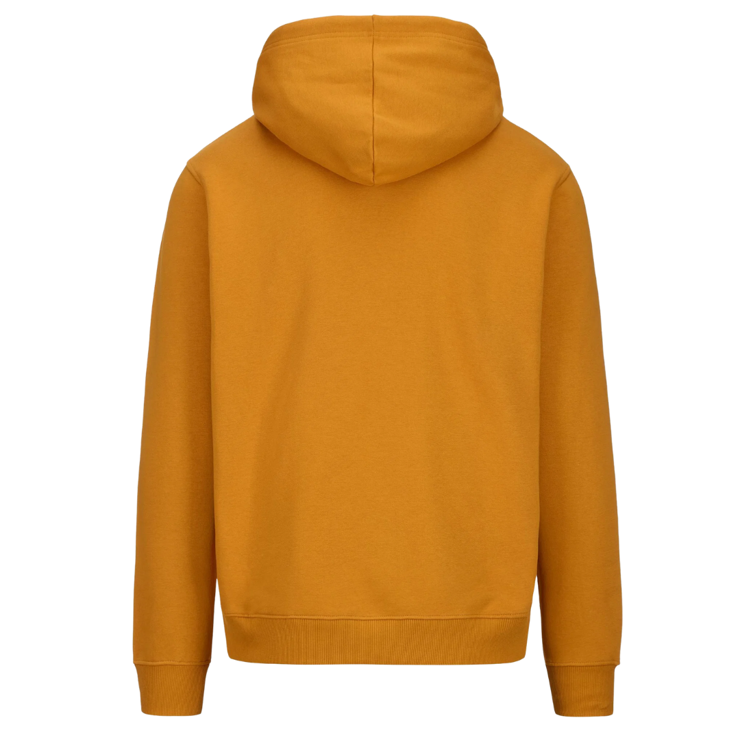 Kappa Malmo 3 Hoodie Camel / White rear view - Kappa