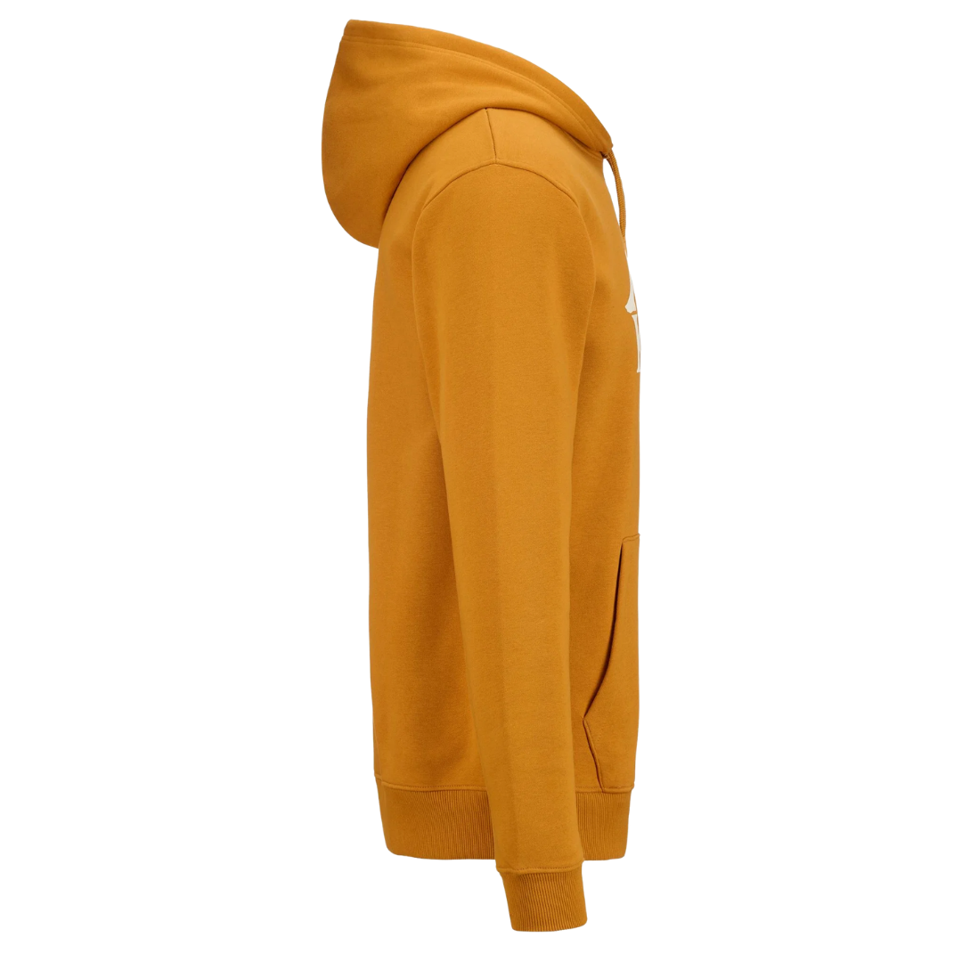 Kappa Malmo 3 Hoodie Camel / White side view - Kappa
