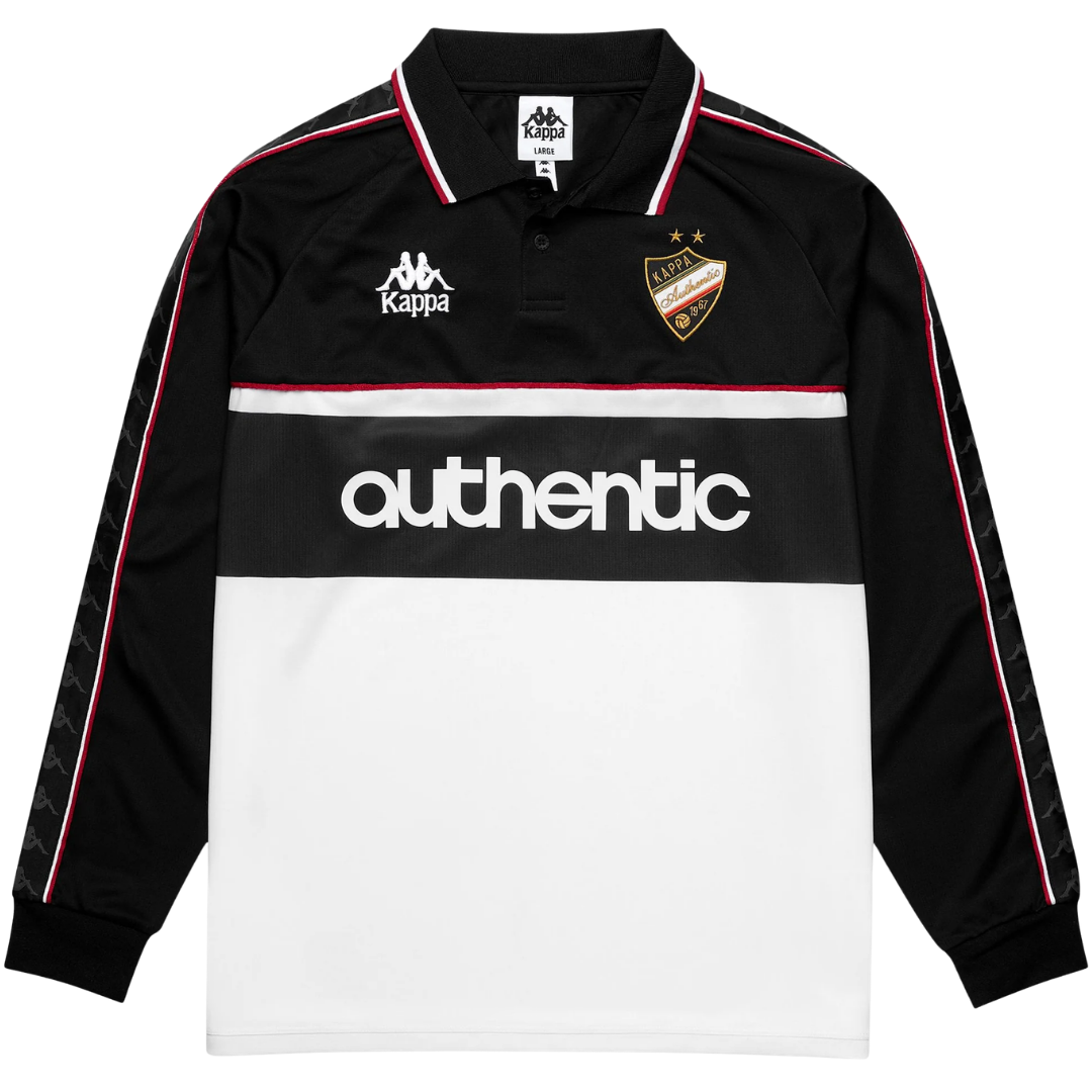 Kappa Onika L/Sleeve Jersey Black / White / Red - Kappa