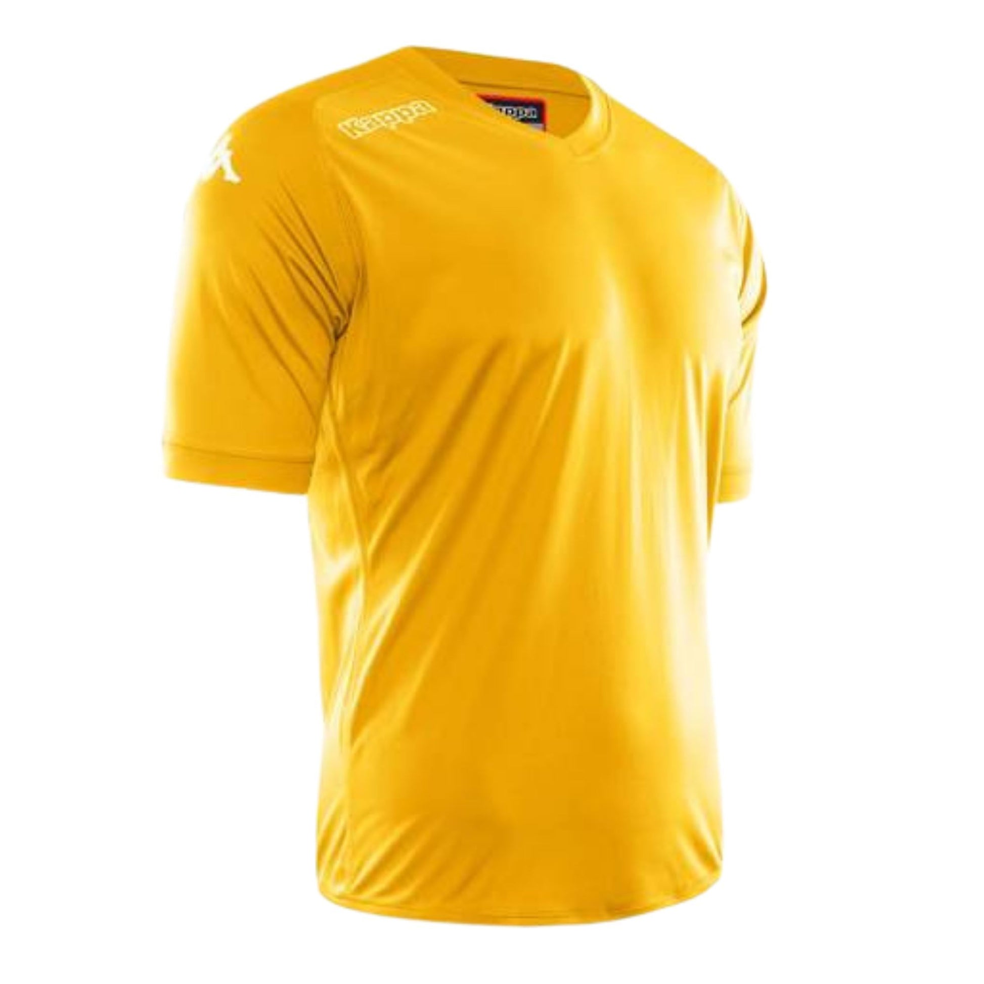 Kappa Short Sleeve Jersey Youth Yellow Shirts & Tops KAPPA 