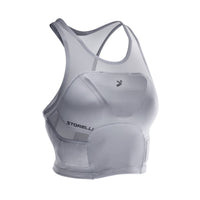 Women's Crop Top by Storelli - White crop top ITASPORT 
